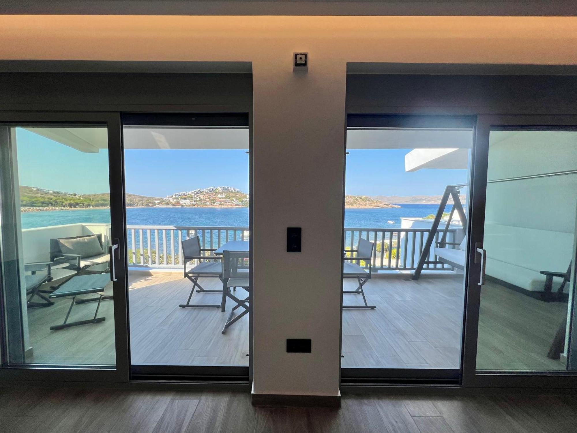 Sounio - Waterfront Luxury Spa Villa Pounta Zeza 170 Sqm On Private Beach Sounion Bagian luar foto