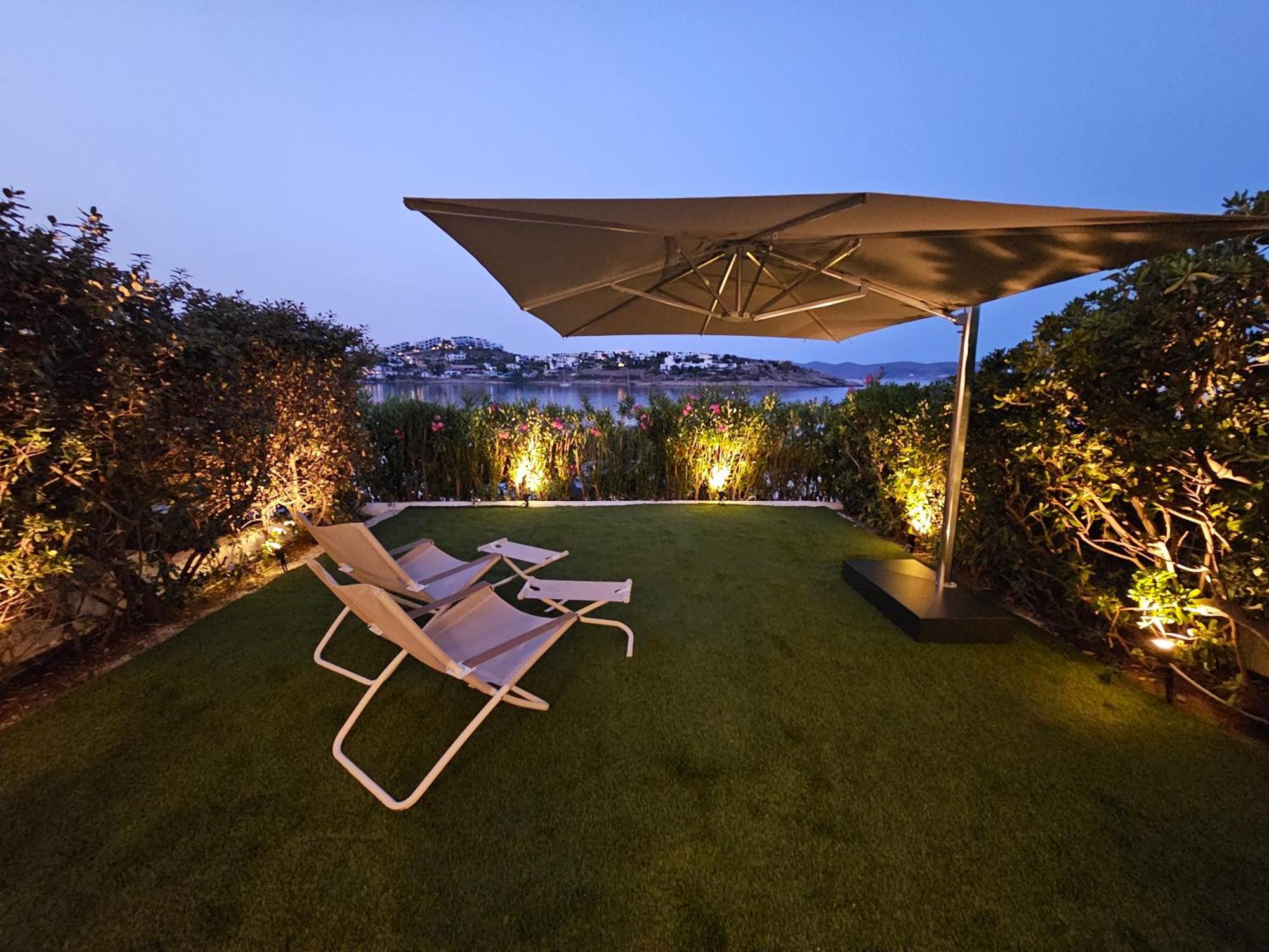 Sounio - Waterfront Luxury Spa Villa Pounta Zeza 170 Sqm On Private Beach Sounion Bagian luar foto