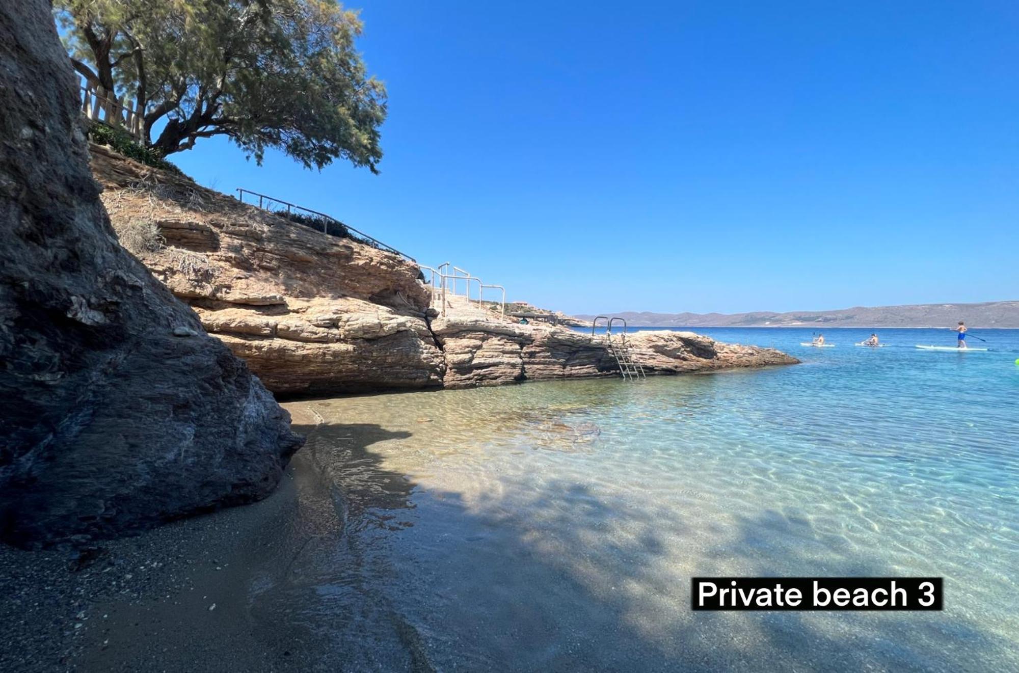 Sounio - Waterfront Luxury Spa Villa Pounta Zeza 170 Sqm On Private Beach Sounion Bagian luar foto